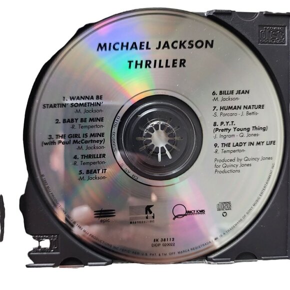 Michael Jackson Thriller CD - Picture 3 of 4